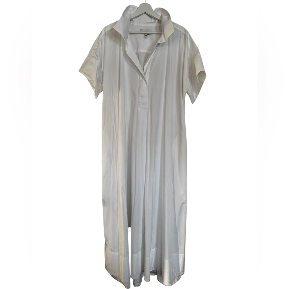 Banana Republic Poplin Trapeze Shirt Dress